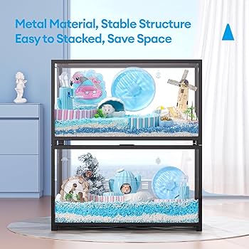 Amazon.com : BUCATSTATE Hamster Cage Metal 2.0 - Small